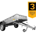 Anhänger mit Flachplane GARDEN TRAILER 264 KIPP [inkl. Planenträger]